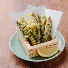 子持ちワカサギの磯辺揚げ