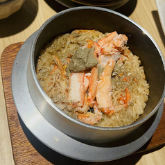 和さび名物！自慢の“かに釜飯”の写真