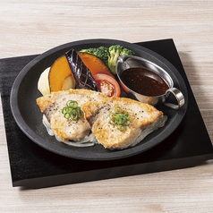 メカジキのグリル　和風にんにくソース