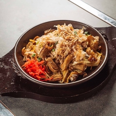 ホルモン焼きうどん