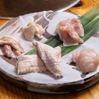 【鮮度抜群の刺身】白肝や鶏刺し