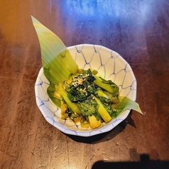 野沢菜漬け