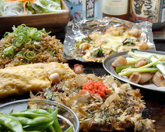 お好み焼 鉄板焼 つくし阪神西宮店のコース写真