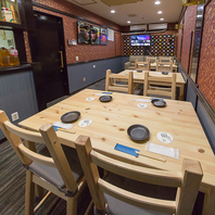 フロア貸切も承っております！気軽にご相談ください。