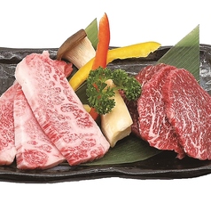 黒毛和牛2種盛り