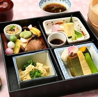 【お昼限定】『彩り京弁当』＊ゆば桶付き