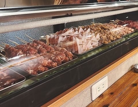 一本一本の手仕込み焼き鳥