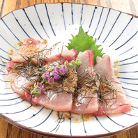 旨田屋名物。熟成ごまブリ