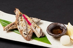 枕崎産かつおの腹皮焼