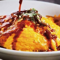 【ふわふわ帽子のオムライス】