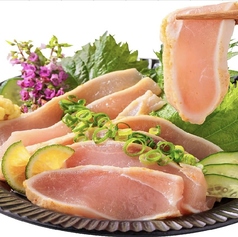 【直火】北九州産 鶏胸肉のたたき