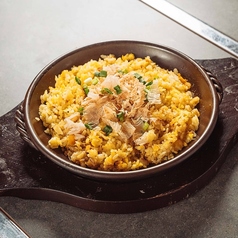 ペペロンチーノとわさびのガーリックライス