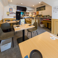 ビールサーバー完備！満足感のあるビールが楽しめます