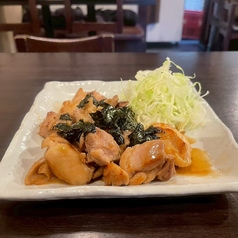 鶏肉バター醤油炒め