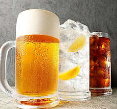 居酒屋に負けない豊富なドリンクラインナップ