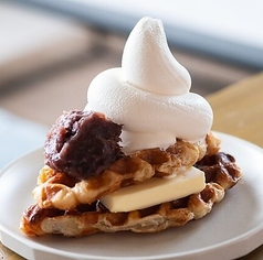 あんバターソフトクロッフル