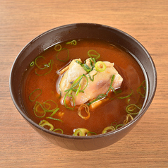 魚あら入り赤だし