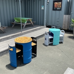 カーナ専用テーブル席をご用意！！写真映えするデザインで大人気のお席です♪