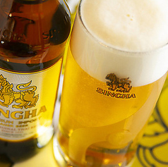 タイで飲まれているドリンクが充実◎珍しいタイワインも