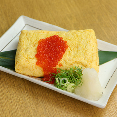 だし巻きイクラがけ