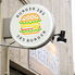 BURGER385 バーガーミヤコのロゴ