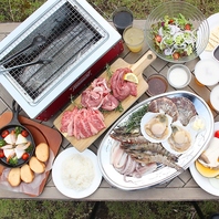  準備・片付け不要！手ぶらで気軽にBBQ