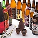 日本酒、本格焼酎、梅酒など美味しいお酒が色とりどり