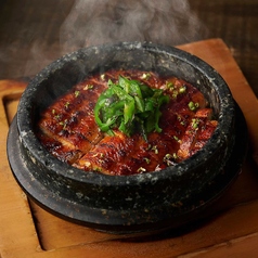 鰻青山椒焼き・炙り万願寺唐辛子 石釜炊き込み飯 ~出汁茶漬け付き~