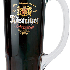 ケストリッツアーシュバルツビア(黒生)(独)ジョッキ