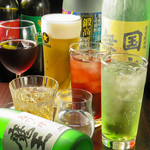平日飲み放題あり！種類豊富なドリンクご用意しております♪1380円(税抜)
