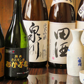 焼肉と合う銘柄日本酒や焼酎も取り揃えております。お気に入りの組み合わせを見つけてみて★