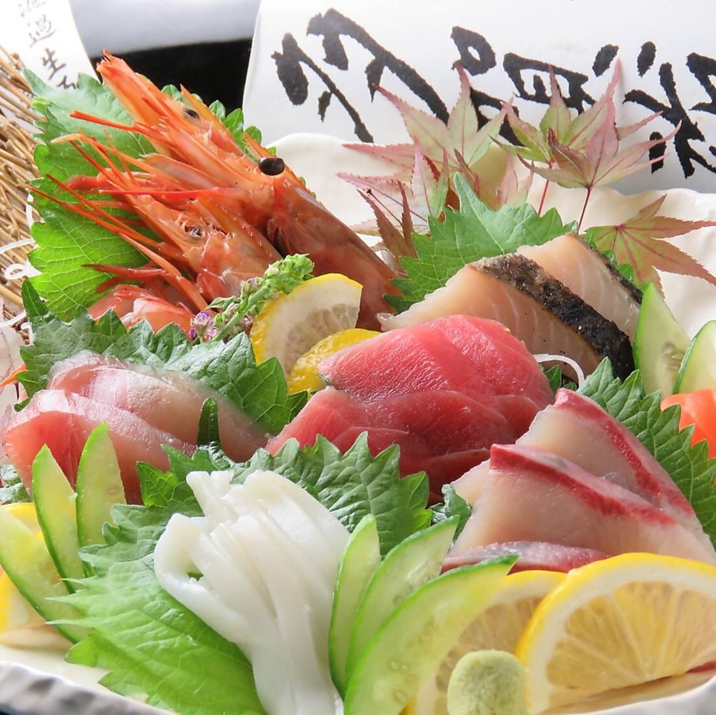 お刺身付きコースも有り♪