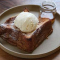 料理メニュー写真&nbsp;フレンチトースト ジェラートのせ