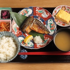 鯖の塩焼き定食