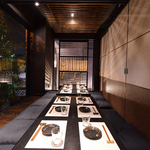 団体様用のお席も完全個室空間…♪ワンランク上の大人の空間で宴会、飲み会に◎