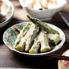 オクラ胡麻和え