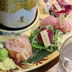 鶏刺しちょっと盛り/おや鶏炭火焼80g/ひな鶏炭火焼80g