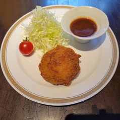 馬肉メンチカツ 特製ソース