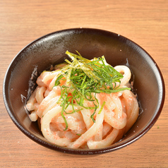 明太クリームうどん