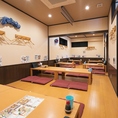 少人数から大人数まで対応可能◎ご宴会最大32名様までOK！宴会・接待・会社宴会、サークルの打ち上げ、女子会、家族でのお食事、様々なシーンにご利用いただけます！団体様もOK！各種宴会のご予約はお早めに♪詳しいお席詳細や、ご予算・人数などお気軽にご相談ください！