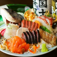 お刺身盛り合わせも、もちろんコスパよく!