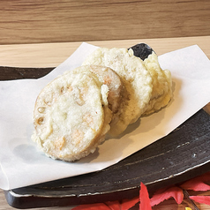 かねふく明太子の土浦れんこん天