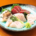 料理メニュー写真&nbsp;豊洲直送鮮魚の刺身盛り合わせ