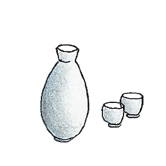 銀シャリ　燗（一合）/冷（一合）