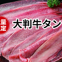 大判牛タン2枚/紅白牛タン2.5人前