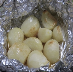 にんにくのホイル焼き