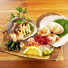 [道産子食材]活貝2種盛合せ