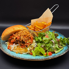 SBG スパイシープルドポークバーガー