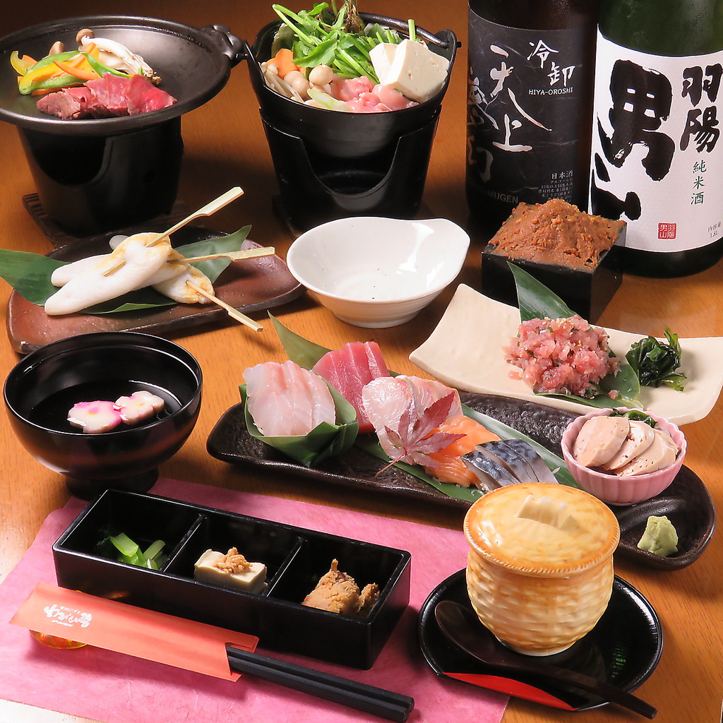 飲放題付のお得なコースは 平日4000円から！宮城 東北地酒20種以上と大変ご好評頂いてま