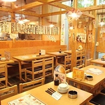 テーブル席は少人数から最大36名様までOK！